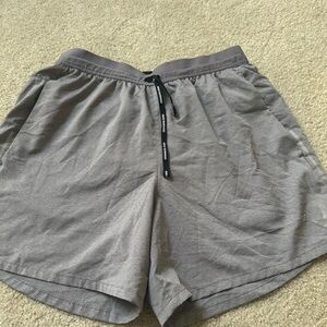 Nike Gray Athletic Men's Shorts